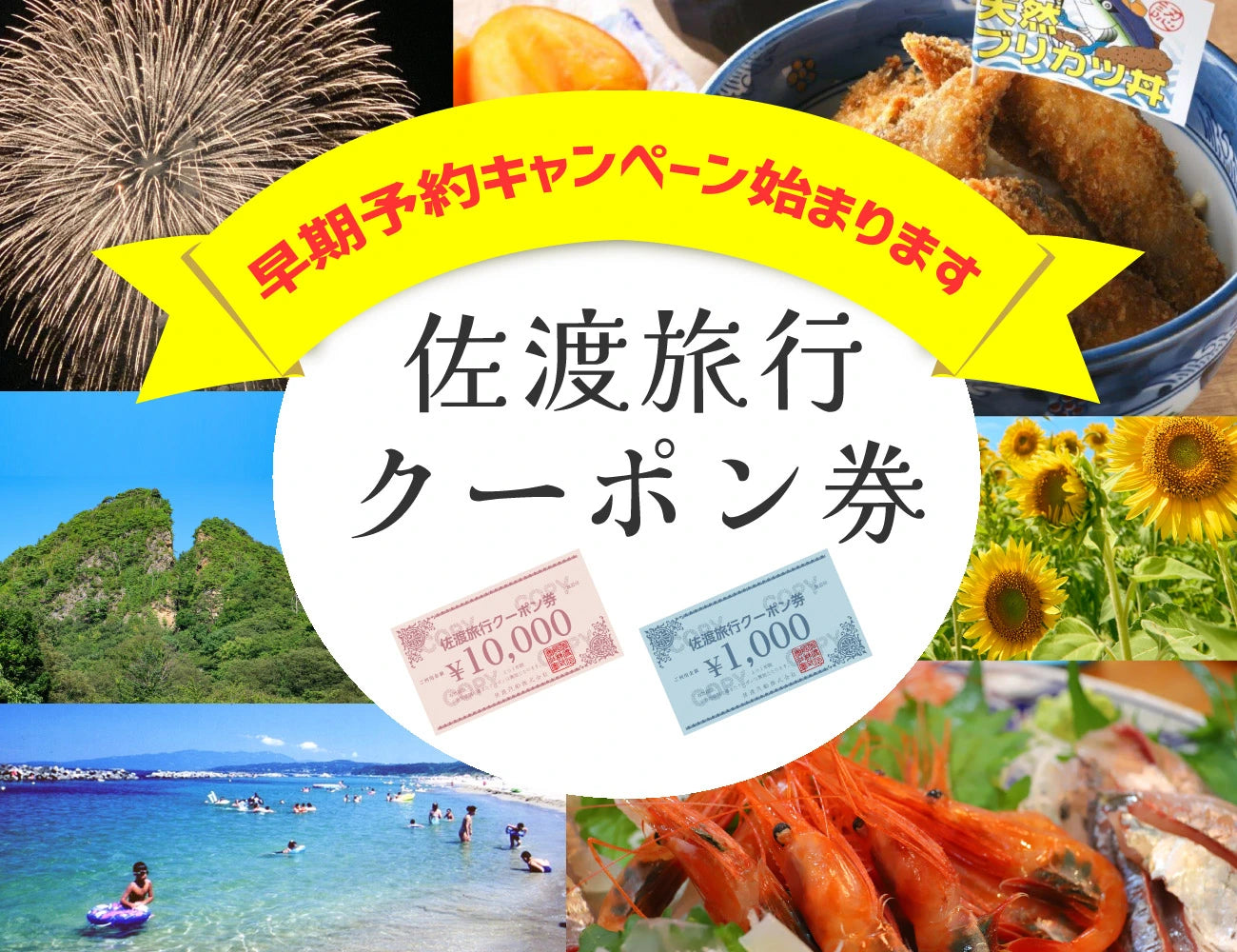 佐渡市ふるさと納税サイト】夏の旅行に!早期乗船予約キャンペーン 佐渡市ふるさと納税サイト】夏の旅行に!早期乗船予約キャンペーン