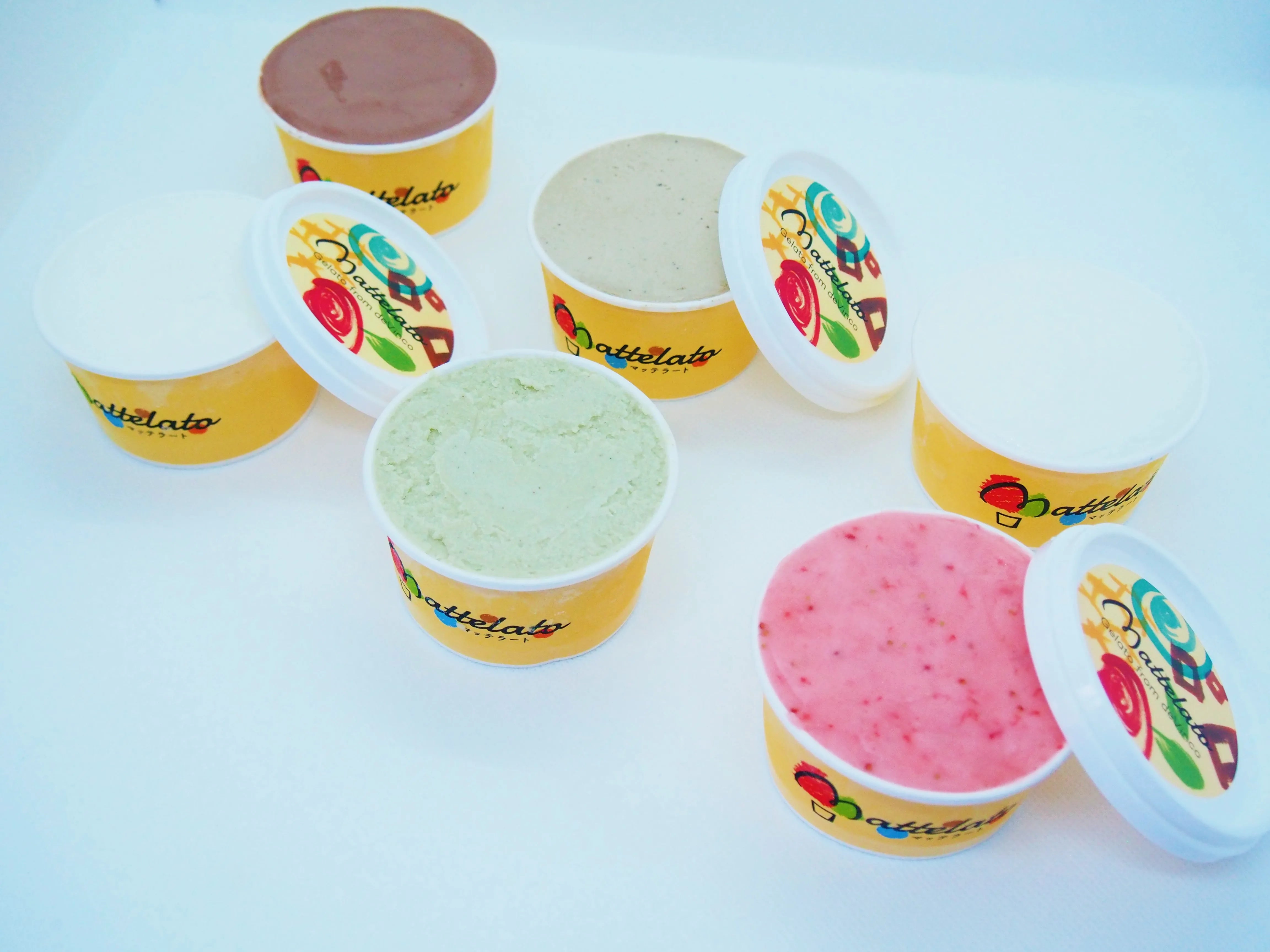 【ふるさと納税】マッテラート おすすめ佐渡島ジェラート6種6個セット詰め合わせ 【 お菓子 ジェラート スイーツ いちご レモンミルク 詰め合わせ 】