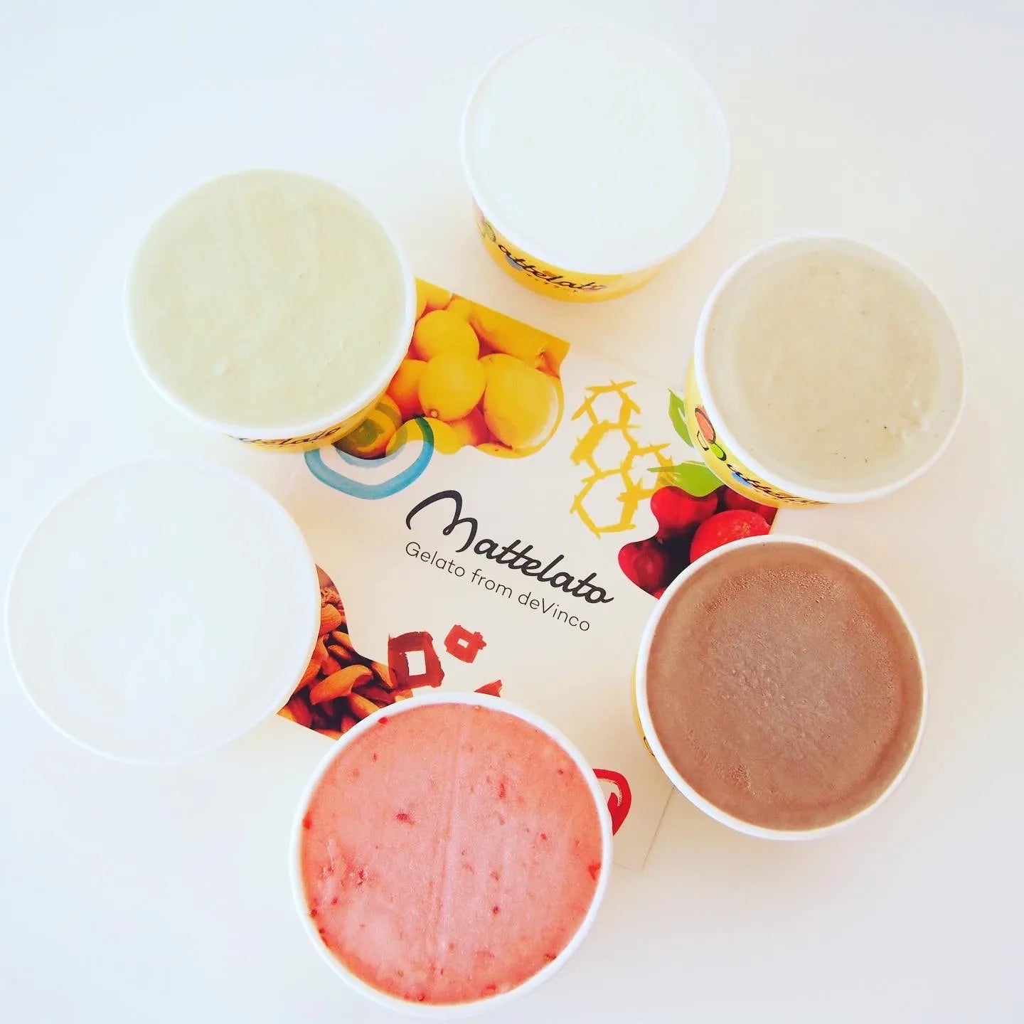 【ふるさと納税】マッテラート おすすめ佐渡島ジェラート6種6個セット詰め合わせ 【 お菓子 ジェラート スイーツ いちご レモンミルク 詰め合わせ 】