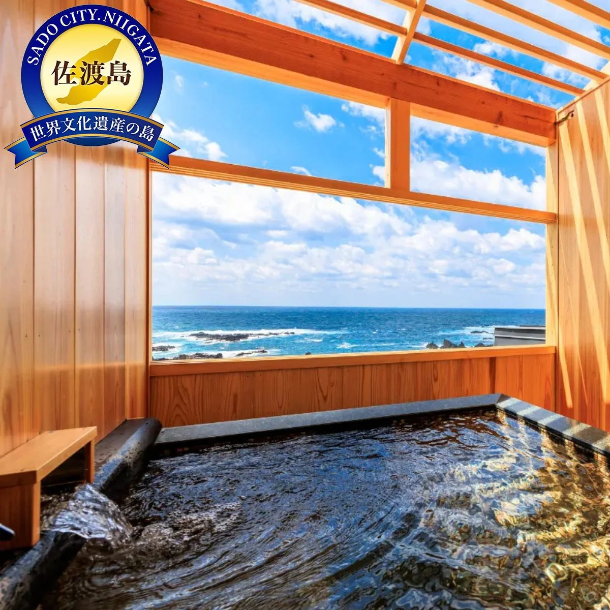 【佐渡島】ホテルAZUMA 1泊2食付2名様 平日利用
選べるお部屋 露天風呂付「プレミアスイートルーム」