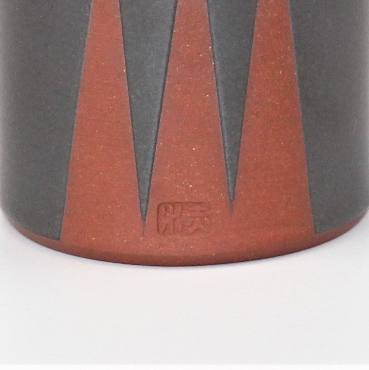 無名異手付きビアマグセット(黒・イナズマ)