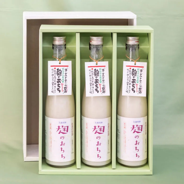 佐渡の甘酒 「麹のおちち」 飲むタイプ3本