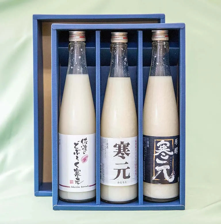 佐渡のどぶろく・昔ながらのどぶろく・原醪 3本セット