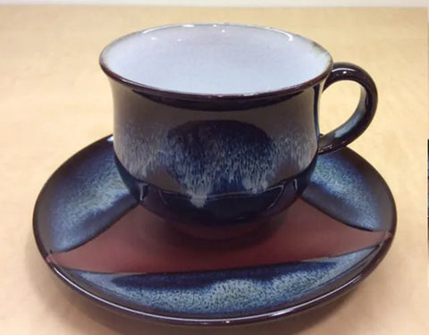 珈琲碗皿 「ブルー」