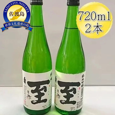 真稜 至 いたる 純米酒 純米吟醸 720ｍlｘ2本セット