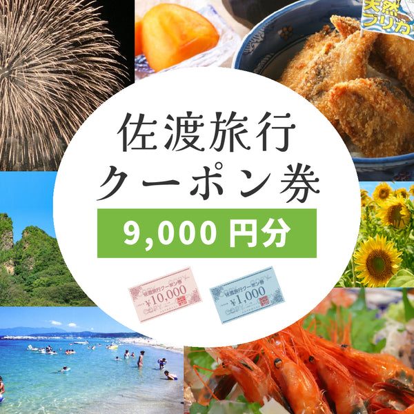 佐渡旅行クーポン券（9,000円分）